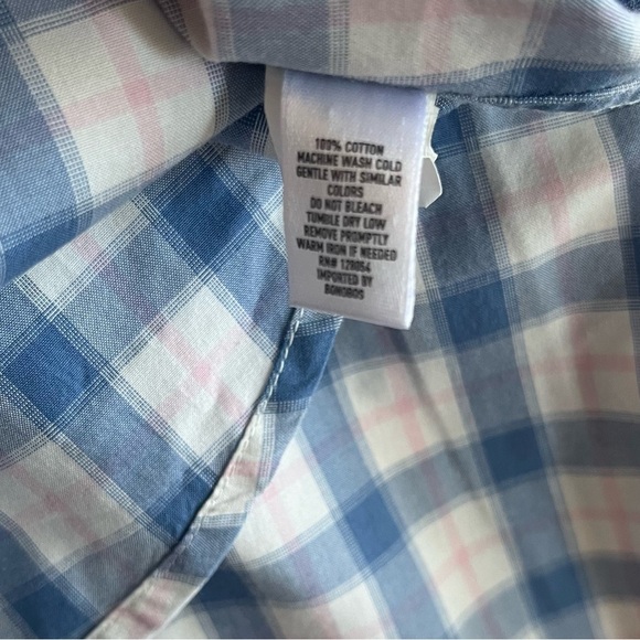 Bonobos NEW Tailored Fit Rooney Plaid Washed Button Down Shirt Size M - Picture 11 of 14